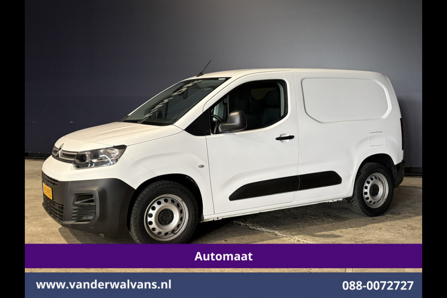 Citroën Berlingo 1.2 PureTech 130pk Automaat Benzine L1H1 Euro6 Airco | 3-Zits | Navigatie | Camera | Apple Carplay Cruisecontrol, Android Auto, Parkeersensoren