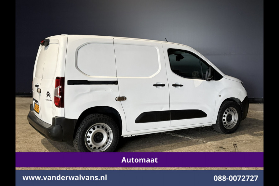 Citroën Berlingo 1.2 PureTech 130pk Automaat Benzine L1H1 Euro6 Airco | 3-Zits | Navigatie | Camera | Apple Carplay Cruisecontrol, Android Auto, Parkeersensoren