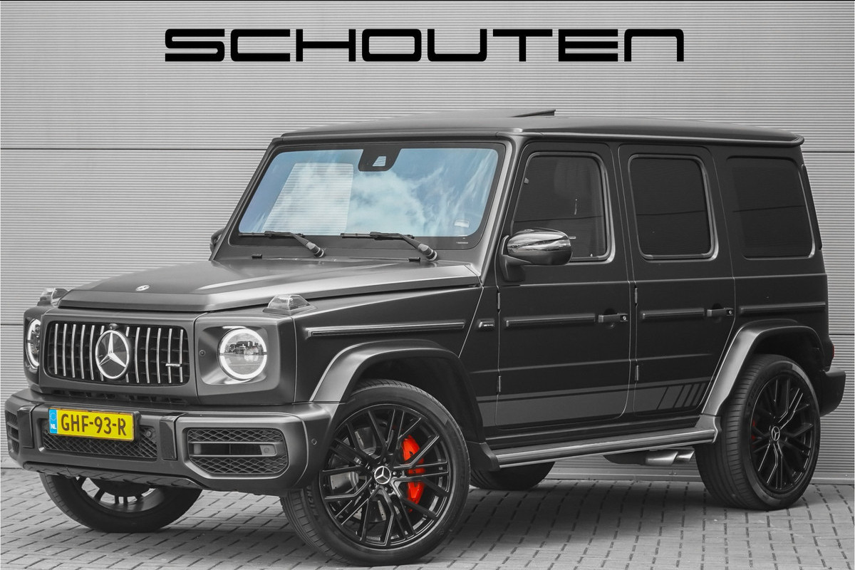 Mercedes-Benz G-Klasse 63 AMG Nachtzwart Magno Nappaleder Stoelmassage & Koeling