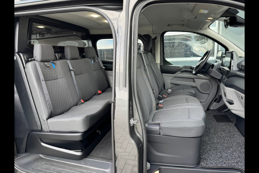 Ford Transit Custom 320 2.0 TDCI 170pk AWD L2H1 Limited DC Automaat | 6-pers | Trekhaak | Navi | Winterpack | ACC | BLIS | 4WD