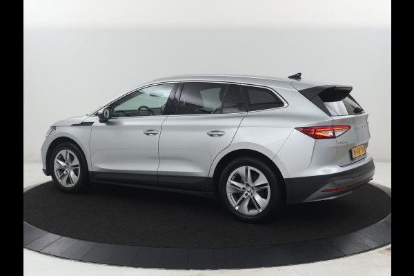 Škoda Enyaq iV 80 | SOH 92,1% | Memory | Half leder | Stuur/stoel verwarming | Adaptive cruise | Lane assist | Dode hoek | Carplay | Sfeer verlichting | Camera | Climate control | Elektrische achterklep