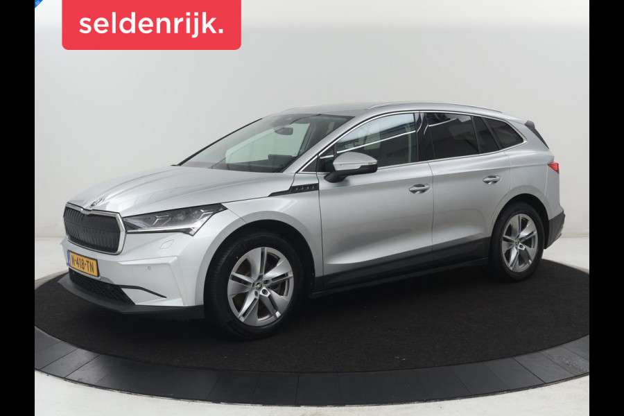 Škoda Enyaq iV 80 | SOH 92,1% | Memory | Half leder | Stuur/stoel verwarming | Adaptive cruise | Lane assist | Dode hoek | Carplay | Sfeer verlichting | Camera | Climate control | Elektrische achterklep