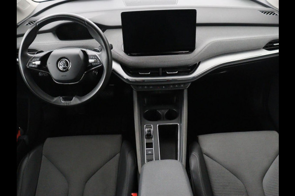 Škoda Enyaq iV 80 | SOH 92,1% | Memory | Half leder | Stuur/stoel verwarming | Adaptive cruise | Lane assist | Dode hoek | Carplay | Sfeer verlichting | Camera | Climate control | Elektrische achterklep
