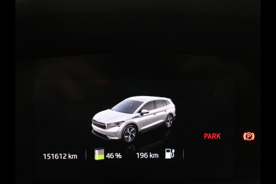 Škoda Enyaq iV 80 | SOH 92,1% | Memory | Half leder | Stuur/stoel verwarming | Adaptive cruise | Lane assist | Dode hoek | Carplay | Sfeer verlichting | Camera | Climate control | Elektrische achterklep