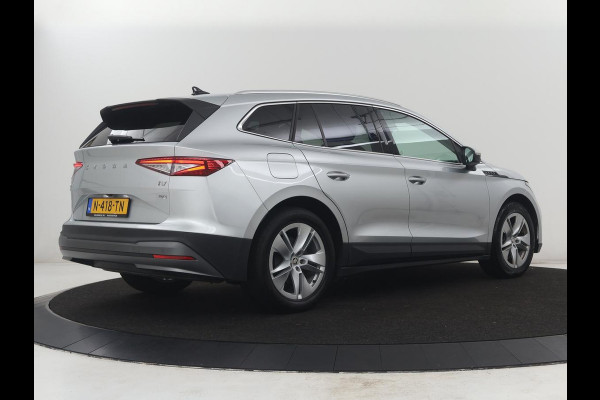 Škoda Enyaq iV 80 | SOH 92,1% | Memory | Half leder | Stuur/stoel verwarming | Adaptive cruise | Lane assist | Dode hoek | Carplay | Sfeer verlichting | Camera | Climate control | Elektrische achterklep