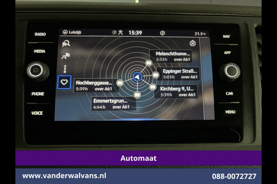 Volkswagen Crafter 2.0 TDI 141pk Automaat L3H3 L2H2 Euro6 Airco | Camera | Navigatie | Apple Carplay Android Auto, Parkeersensoren, Bijrijdersbank, 3000kg trekvermogen
