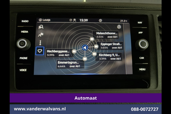Volkswagen Crafter 2.0 TDI 141pk Automaat L3H3 L2H2 Euro6 Airco | Camera | Navigatie | Apple Carplay Android Auto, Parkeersensoren, Bijrijdersbank, 3000kg trekvermogen