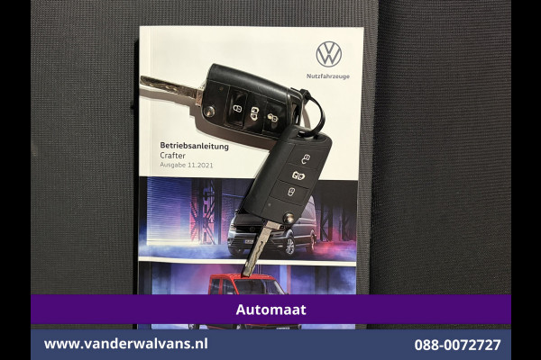 Volkswagen Crafter 2.0 TDI 141pk Automaat L3H3 L2H2 Euro6 Airco | Camera | Navigatie | Apple Carplay Android Auto, Parkeersensoren, Bijrijdersbank, 3000kg trekvermogen