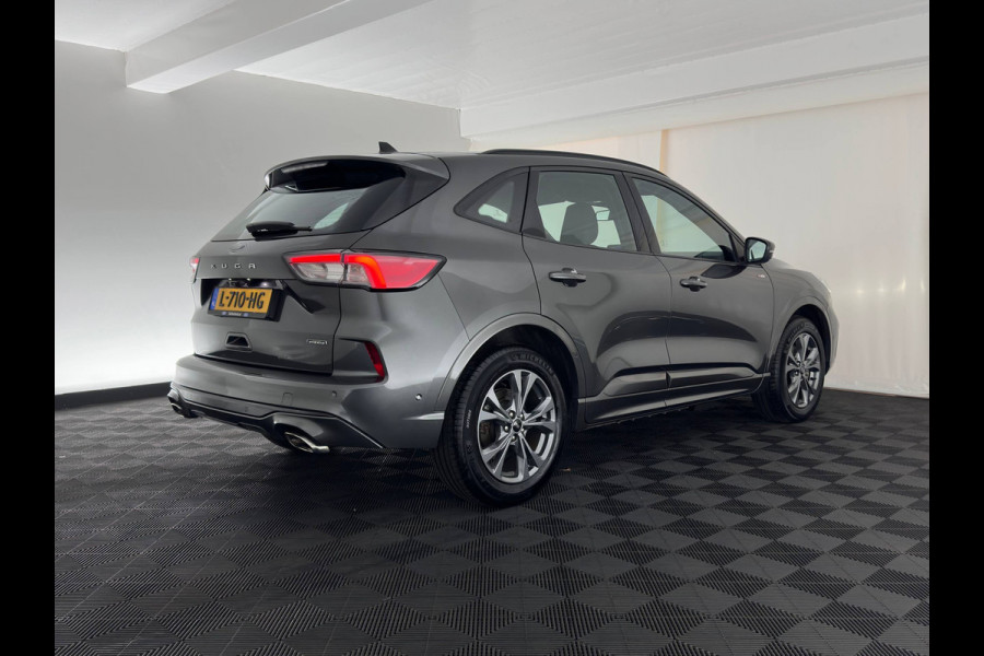Ford Kuga 2.5 PHEV ST-Line (Plug-In) {SoH-86%} (INCL-BTW) Aut. *DIGI-COCKPIT | ADAPTIVE-CRUISE | BLINDSPOT | FULL-LED | KEYLESS | DAB | CARPLAY | NAVI-FULLMAP | HEATED-SPORTSEATS | PRIVACY-GLASS | 18"ALU*