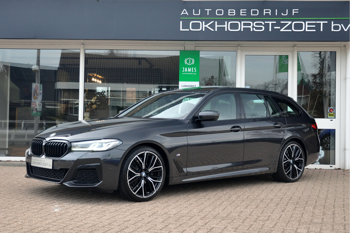 BMW 5 Serie Touring 518d High Executive Edition | M-Sport | 20 inch | Panorama | Individual Dakota Leder