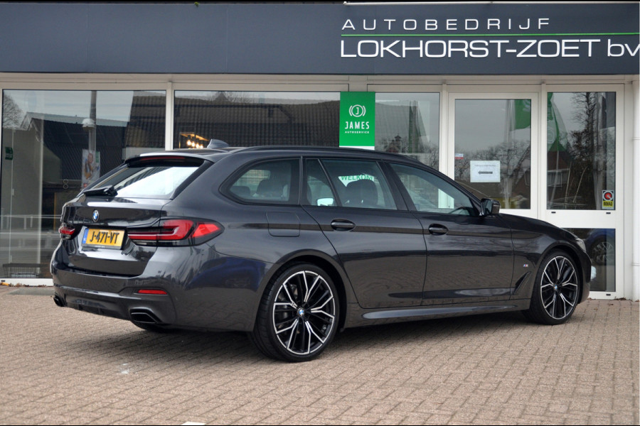 BMW 5 Serie Touring 518d High Executive Edition | M-Sport | 20 inch | Panorama | Individual Dakota Leder