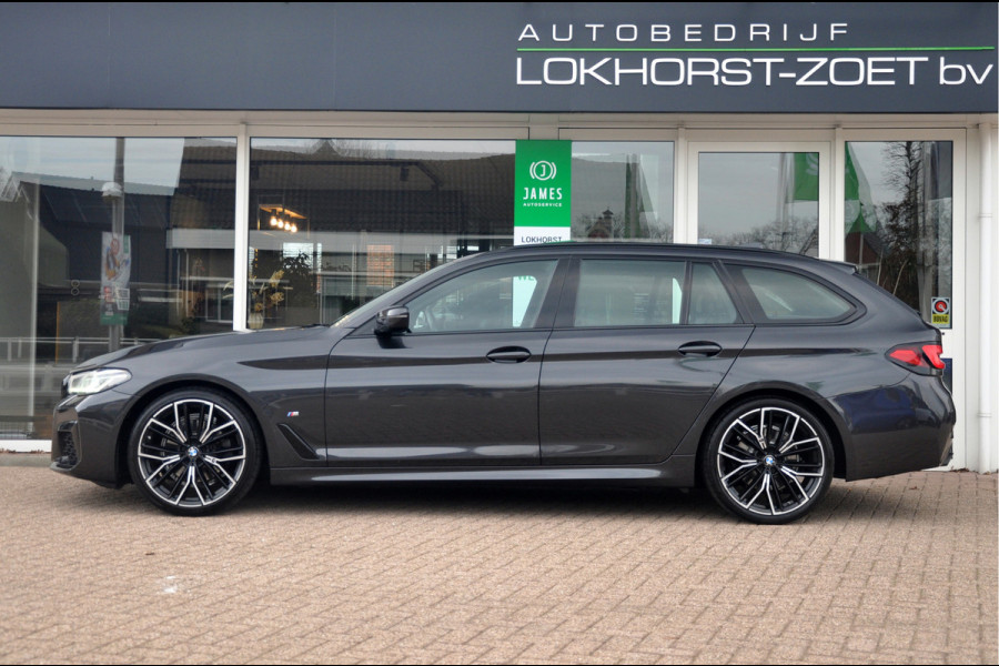 BMW 5 Serie Touring 518d High Executive Edition | M-Sport | 20 inch | Panorama | Individual Dakota Leder