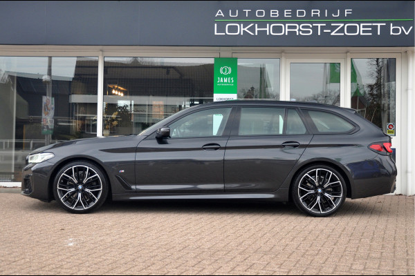 BMW 5 Serie Touring 518d High Executive Edition | M-Sport | 20 inch | Panorama | Individual Dakota Leder