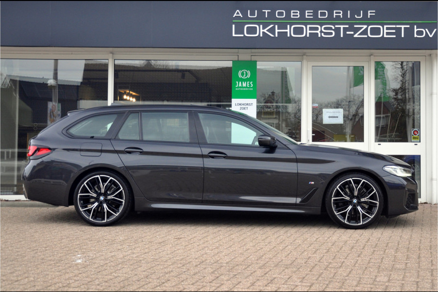 BMW 5 Serie Touring 518d High Executive Edition | M-Sport | 20 inch | Panorama | Individual Dakota Leder