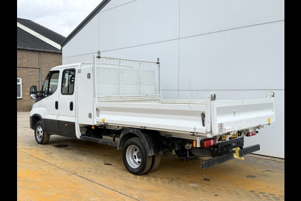 Iveco Daily 35C16 3.0 Dubbele Cabine Kipper Dubbellucht 3,5t Trekhaak 6 Stoelen Airco Cruise Control Benne Tipper