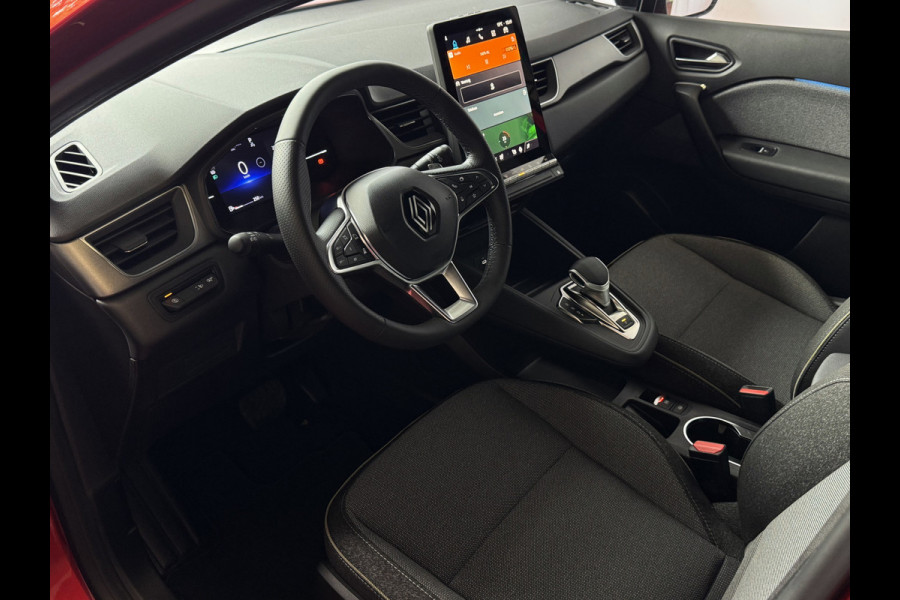 Renault Captur 1.3 160 PK STOEL/STUUR .VERW TECHNO 4 CIL CAMERA 18''LMV PURE VISION LED 10'' R-LINK NAVI 2025 EDC-automaat (Efficiënt Dual Clutch) 7 Versnellingen 1200KG Trekgewicht