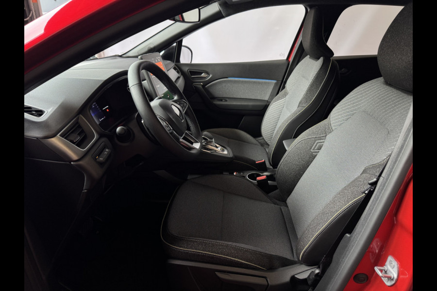 Renault Captur 1.3 160 PK STOEL/STUUR .VERW TECHNO 4 CIL CAMERA 18''LMV PURE VISION LED 10'' R-LINK NAVI 2025 EDC-automaat (Efficiënt Dual Clutch) 7 Versnellingen 1200KG Trekgewicht
