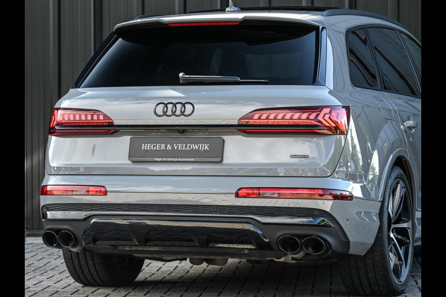 Audi Q7 60 TFSI e quattro Pro Line S Competition | Panoramadak | Carbon Interieur | Alcantara Hemel | 360 Camera | HUD | Bose | Massage + Ventilatie | Luchtvering | Soft Close | Memory Seats | Ambiance Interieur |