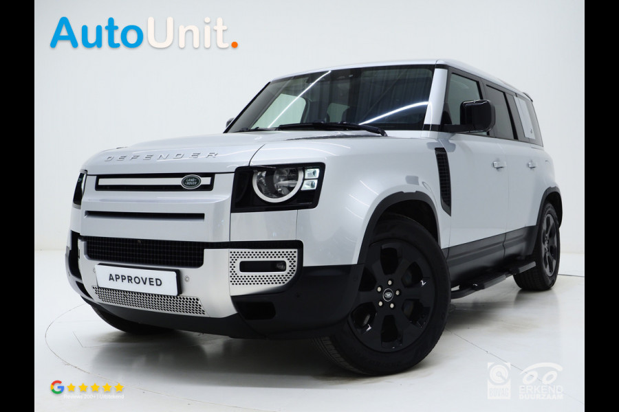 Land Rover Defender 110 2.0 P400e 110 | Panoramadak | Honeycomb Leder | Trekhaak | Sidesteps | 360 | Meridian | Keyless