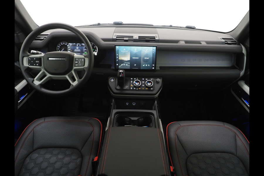 Land Rover Defender 110 2.0 P400e 110 | Panoramadak | Honeycomb Leder | Trekhaak | Sidesteps | 360 | Meridian | Keyless