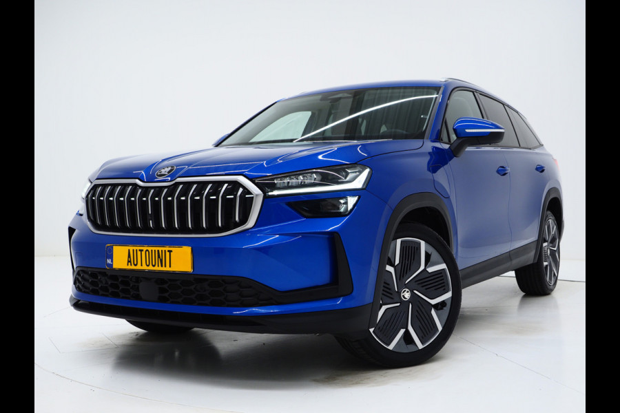 Škoda Kodiaq 1.5 TSI PHEV | Leder | HUD | Camera | Sfeerlicht | Keyless | Adaptive Cruise | Memory | Carplay