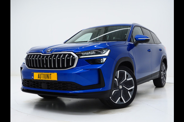 Škoda Kodiaq 1.5 TSI PHEV | Leder | HUD | Camera | Sfeerlicht | Keyless | Adaptive Cruise | Memory | Carplay