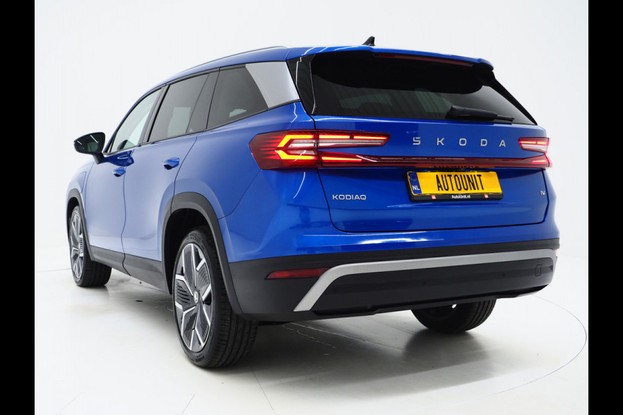Škoda Kodiaq 1.5 TSI PHEV | Leder | HUD | Camera | Sfeerlicht | Keyless | Adaptive Cruise | Memory | Carplay