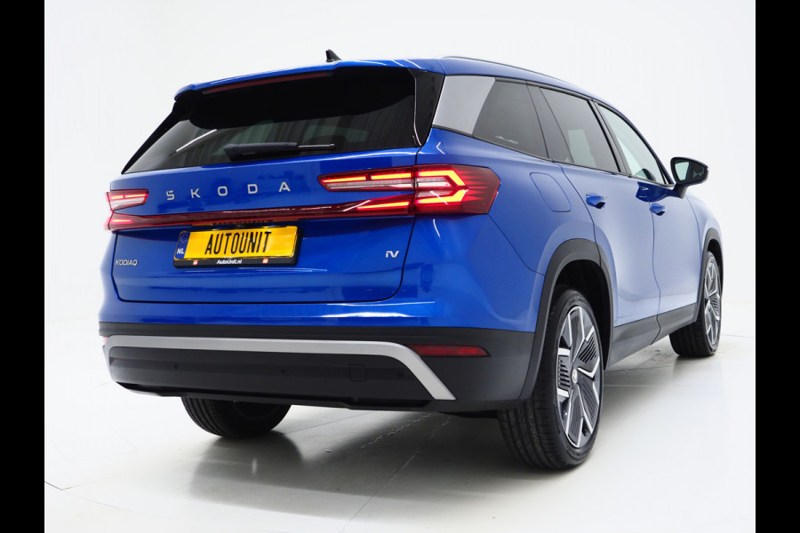Škoda Kodiaq 1.5 TSI PHEV | Leder | HUD | Camera | Sfeerlicht | Keyless | Adaptive Cruise | Memory | Carplay