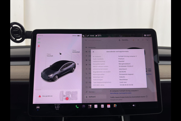 Tesla Model 3 Long Range AWD 75 kWh [3-Fase-11kW] (INCL-BTW) Aut. *PANO | AUTOPILOT | LEATHER | KEYLESS | FULL-LED | MEMORY-PACK | TOPVIEW | DAB | CARPLAY | DIGI-COCKPIT | LANE-ASSIST | HEATED-COMFORTSEATS | 19"ALU*