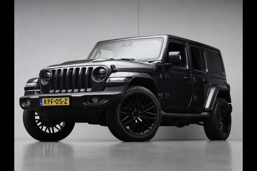 Jeep Wrangler Unlimited 4xe 380 Rubicon (APPEL CARPLAY,HARDTOP,NAVI,CAMERA,LEDER,STOELVERWAMING,ADAPTIEVE CRUISE,NETTESTAAT)
