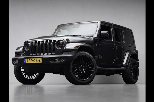 Jeep Wrangler Unlimited 4xe 380 Rubicon (APPEL CARPLAY,HARDTOP,NAVI,CAMERA,LEDER,STOELVERWAMING,ADAPTIEVE CRUISE,NETTESTAAT)