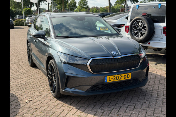 Škoda ENYAQ iV 60 First Edition / SoH 93,1% / Camera / CarPlay / Keyless / Matrix LED / 20'' / Dodehoek / Stoelverwarming / DAB / ACC