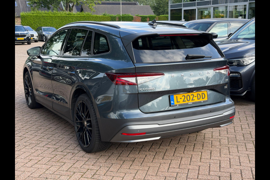 Škoda ENYAQ iV 60 First Edition / SoH 93,1% / Camera / CarPlay / Keyless / Matrix LED / 20'' / Dodehoek / Stoelverwarming / DAB / ACC