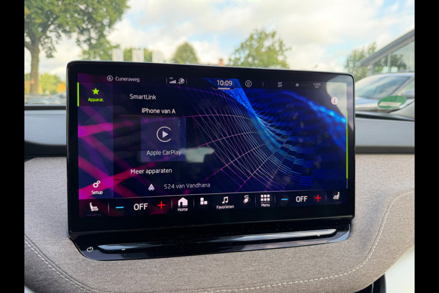 Škoda ENYAQ iV 60 First Edition / SoH 93,1% / Camera / CarPlay / Keyless / Matrix LED / 20'' / Dodehoek / Stoelverwarming / DAB / ACC
