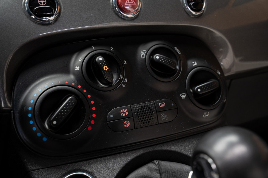 Fiat 500C 1.0 Hybrid Dolcevita Navi Leer Cruise PDC Carplay Zwarte binnenhemel LM velgen