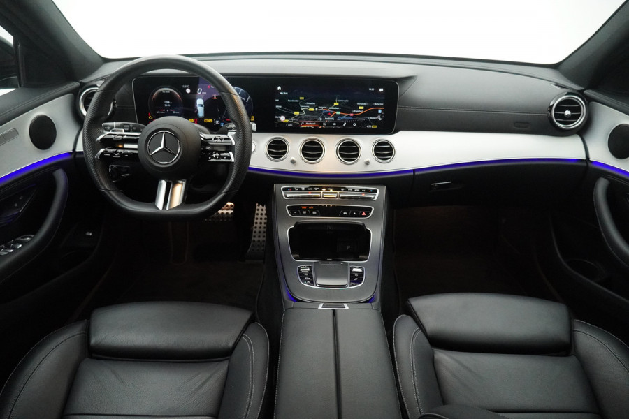 Mercedes-Benz E-Klasse Estate BWJ 2022 / 211 PK E200 Bus Sol AMG automaat | TREKHAAK | LEER | 360 CAMERA | SPORTSTOELEN | STOELVERW | NAVI | CLIMA | CRUISE |