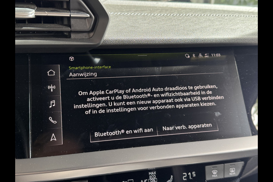 Audi A3 Sportback 40 TFSIe 204PK HYBRIDE S-TRONIC ADVANCED EDITION LEDER/NAVI/ACC/VIRTUAL