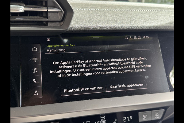 Audi A3 Sportback 40 TFSIe 204PK HYBRIDE S-TRONIC ADVANCED EDITION LEDER/NAVI/ACC/VIRTUAL