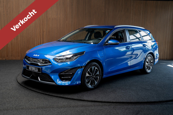 Kia Ceed Sportswagon 1.6 GDI PHEV Navi Camera ACC Leder Memory seats Climate Carplay Keyless Entry + Start PDC LED LM velgen Stoelverwarming voor & achter Plug-In BTW auto