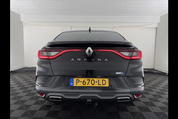 Renault Arkana 1.6 E-Tech Hybrid 145 R.S. Line (INCL-BTW) Aut. *LEATHER-FABRIC | FULL-LED | BLINDSPOT | CAMERA | BOSE-SOUND | HEATED-SPORTSEATS | KEYLESS | AMBIENTLIGHT | DIGI-COCKPIT | PRIVACY-GLASS | NAVI-FULLMAP | ECC | ADAPTIVE-CRUISE