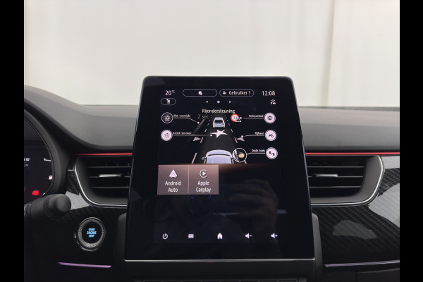 Renault Arkana 1.6 E-Tech Hybrid 145 R.S. Line (INCL-BTW) Aut. *LEATHER-FABRIC | FULL-LED | BLINDSPOT | CAMERA | BOSE-SOUND | HEATED-SPORTSEATS | KEYLESS | AMBIENTLIGHT | DIGI-COCKPIT | PRIVACY-GLASS | NAVI-FULLMAP | ECC | ADAPTIVE-CRUISE