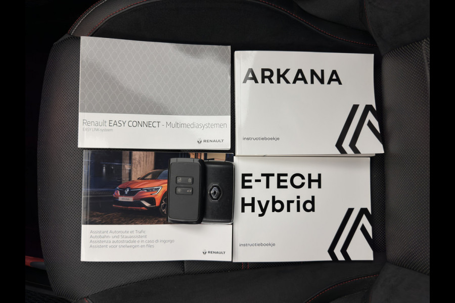Renault Arkana 1.6 E-Tech Hybrid 145 R.S. Line (INCL-BTW) Aut. *LEATHER-FABRIC | FULL-LED | BLINDSPOT | CAMERA | BOSE-SOUND | HEATED-SPORTSEATS | KEYLESS | AMBIENTLIGHT | DIGI-COCKPIT | PRIVACY-GLASS | NAVI-FULLMAP | ECC | ADAPTIVE-CRUISE