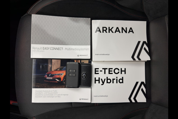 Renault Arkana 1.6 E-Tech Hybrid 145 R.S. Line (INCL-BTW) Aut. *LEATHER-FABRIC | FULL-LED | BLINDSPOT | CAMERA | BOSE-SOUND | HEATED-SPORTSEATS | KEYLESS | AMBIENTLIGHT | DIGI-COCKPIT | PRIVACY-GLASS | NAVI-FULLMAP | ECC | ADAPTIVE-CRUISE