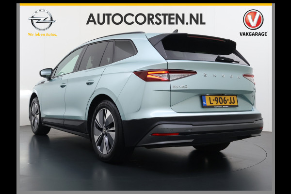 Škoda ENYAQ iV 60 SOH 93% Camera Comfort-pakket Draadloze telefoonlader Keyless entry Privacy Glas Apple Carplay Android Auto Navi Ecc Pdc P-Assist Lmv Led Isofix Mirrorlink® Cruise Control 1e Eigenaar Origineel Nederlandse Auto
