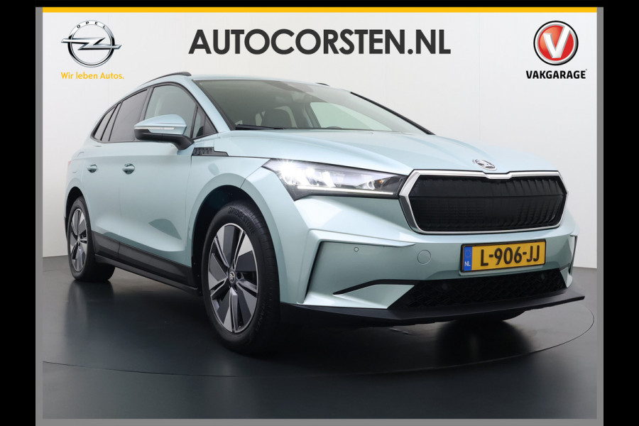Škoda ENYAQ iV 60 SOH 93% Camera Comfort-pakket Draadloze telefoonlader Keyless entry Privacy Glas Apple Carplay Android Auto Navi Ecc Pdc P-Assist Lmv Led Isofix Mirrorlink® Cruise Control 1e Eigenaar Origineel Nederlandse Auto