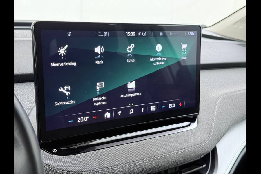 Škoda ENYAQ iV 60 SOH 93% Camera Comfort-pakket Draadloze telefoonlader Keyless entry Privacy Glas Apple Carplay Android Auto Navi Ecc Pdc P-Assist Lmv Led Isofix Mirrorlink® Cruise Control 1e Eigenaar Origineel Nederlandse Auto