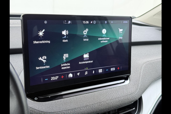 Škoda ENYAQ iV 60 SOH 93% Camera Comfort-pakket Draadloze telefoonlader Keyless entry Privacy Glas Apple Carplay Android Auto Navi Ecc Pdc P-Assist Lmv Led Isofix Mirrorlink® Cruise Control 1e Eigenaar Origineel Nederlandse Auto