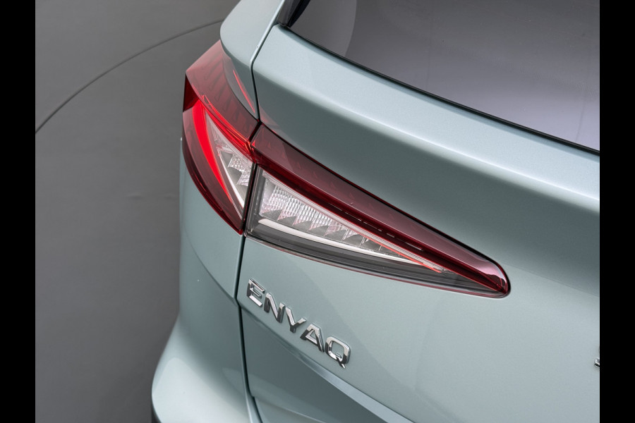 Škoda ENYAQ iV 60 SOH 93% Camera Comfort-pakket Draadloze telefoonlader Keyless entry Privacy Glas Apple Carplay Android Auto Navi Ecc Pdc P-Assist Lmv Led Isofix Mirrorlink® Cruise Control 1e Eigenaar Origineel Nederlandse Auto