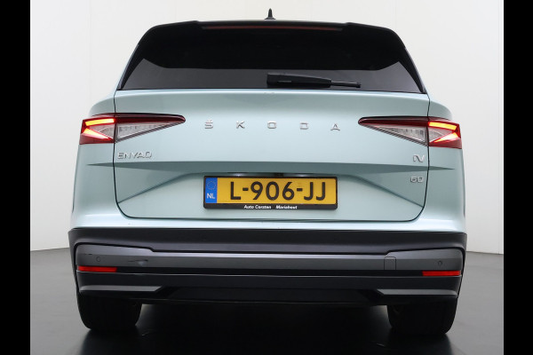 Škoda ENYAQ iV 60 SOH 93% Camera Comfort-pakket Draadloze telefoonlader Keyless entry Privacy Glas Apple Carplay Android Auto Navi Ecc Pdc P-Assist Lmv Led Isofix Mirrorlink® Cruise Control 1e Eigenaar Origineel Nederlandse Auto