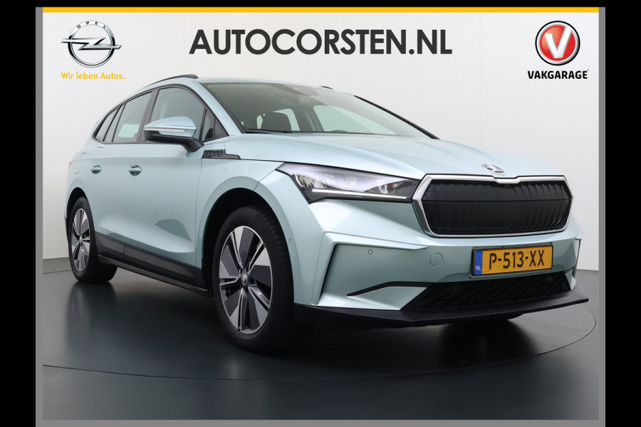 Škoda ENYAQ iV 60 SOH 91% Trekhaak Camera P-Assist Apple Carplay Android Auto Navi Ecc Pdc Lmv Isofix Led Cruise Control Keyless Rijstrooksensor Verkeersbord detectie 1.000KG Trekgewicht
